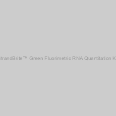 Image of StrandBrite™ Green Fluorimetric RNA Quantitation Kit